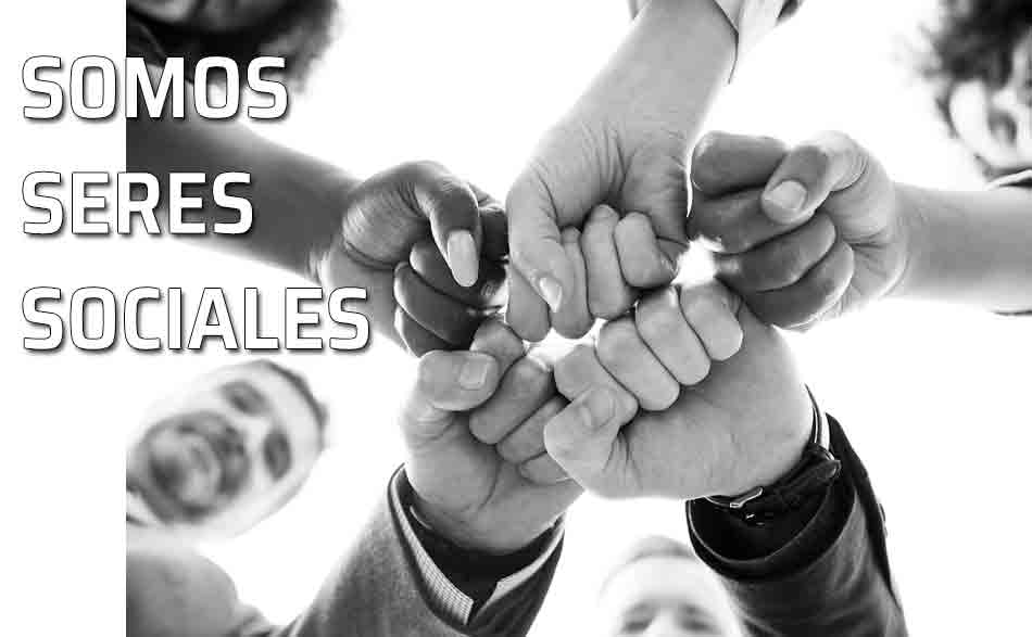 Seres sociales. Personas colaborando