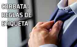 Icono corbata reglas de etiqueta Vestir una corbata