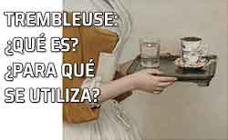 Icono 'Chocolatera' de Jean-Etienne Lyotard Mujer con taza de chocolate con trembleuse