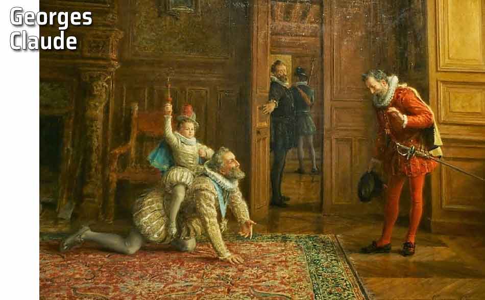 Pintura de Georges Claude. Pintura de Georges Claude