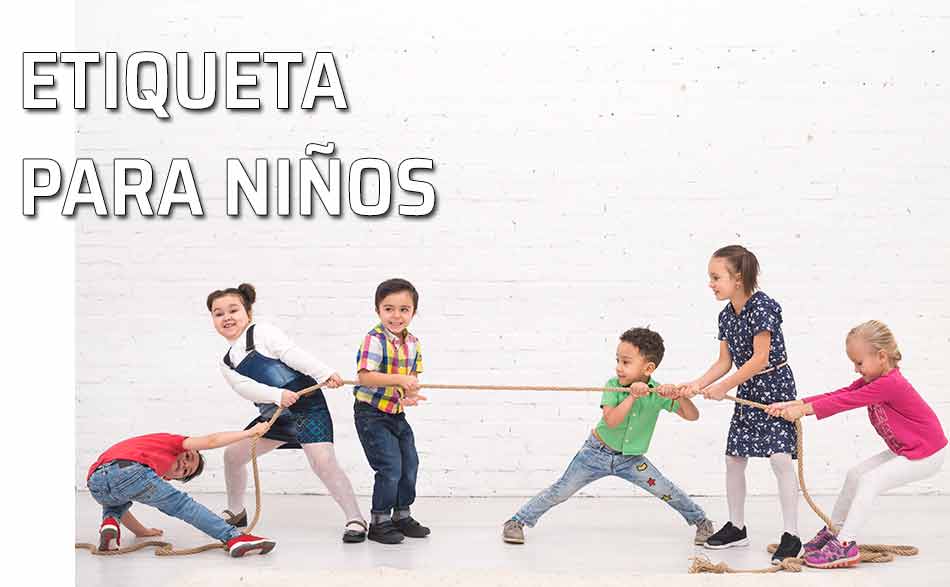 Etiqueta para niños. Niños con buenos modales