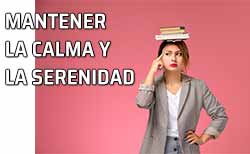 Icono calma y serenidad Afrontar situaciones tensas y complejas