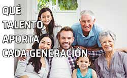 Icono ntalento generacional Cada generación aporta un talento diferente