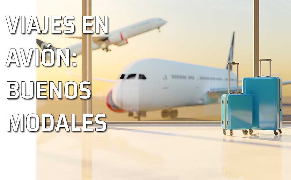 Buenos modales en los aviones. Viajar en avión. Saber estar y buenos modales