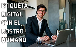 Icono teletrabajo y pandemia Joven teletrabaja desde su casa