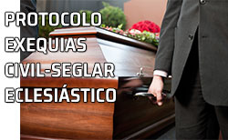 Icono protocolo exequias Diferencias de la ceremonia y sepultura entre un difunto seglar (civil) y un difunto eclesiástico