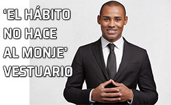 Hombre elegantemente vestido de traj
