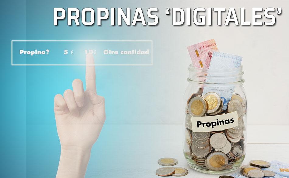 Propina en metálico o propina 'digital'