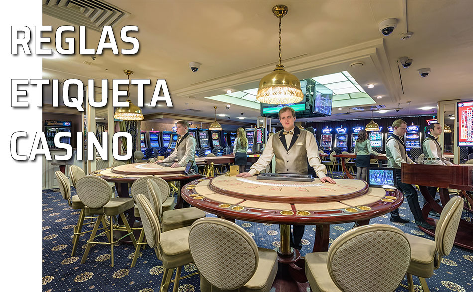 Reglas etiqueta visitar y jugar en un casino Varios croupiers esperan en sus mesas la llegada de jugadores
