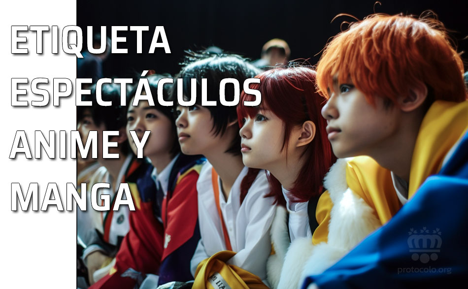 Saber estar en los espectáculos de manga y anime. Ser un fan del manga y del anime no significa que no haya que tener un buen comportamiento en los espectáculos sobre estas temáticas