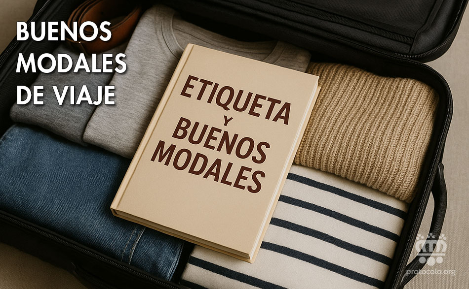 Buenos modales de viaje Que no se te olvide meterlo en la maleta. La buena educación nos debe acompañar en todos los lugares y momentos de nuestra vida