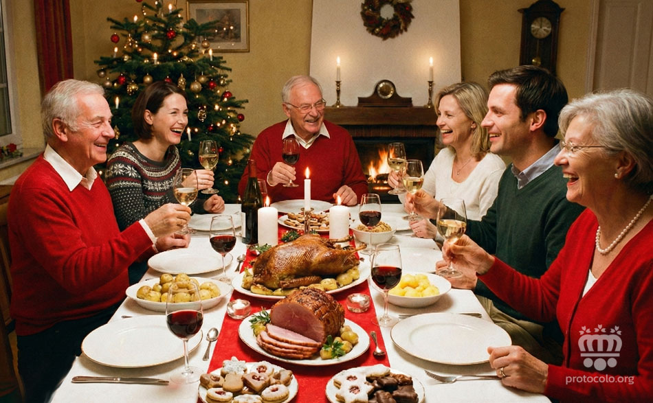 La familia y los más allegados es habitual que se reúnan en Navidad