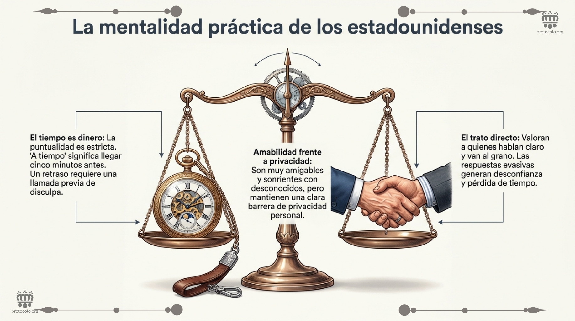 El tiempo es dinero y el trato muy directo