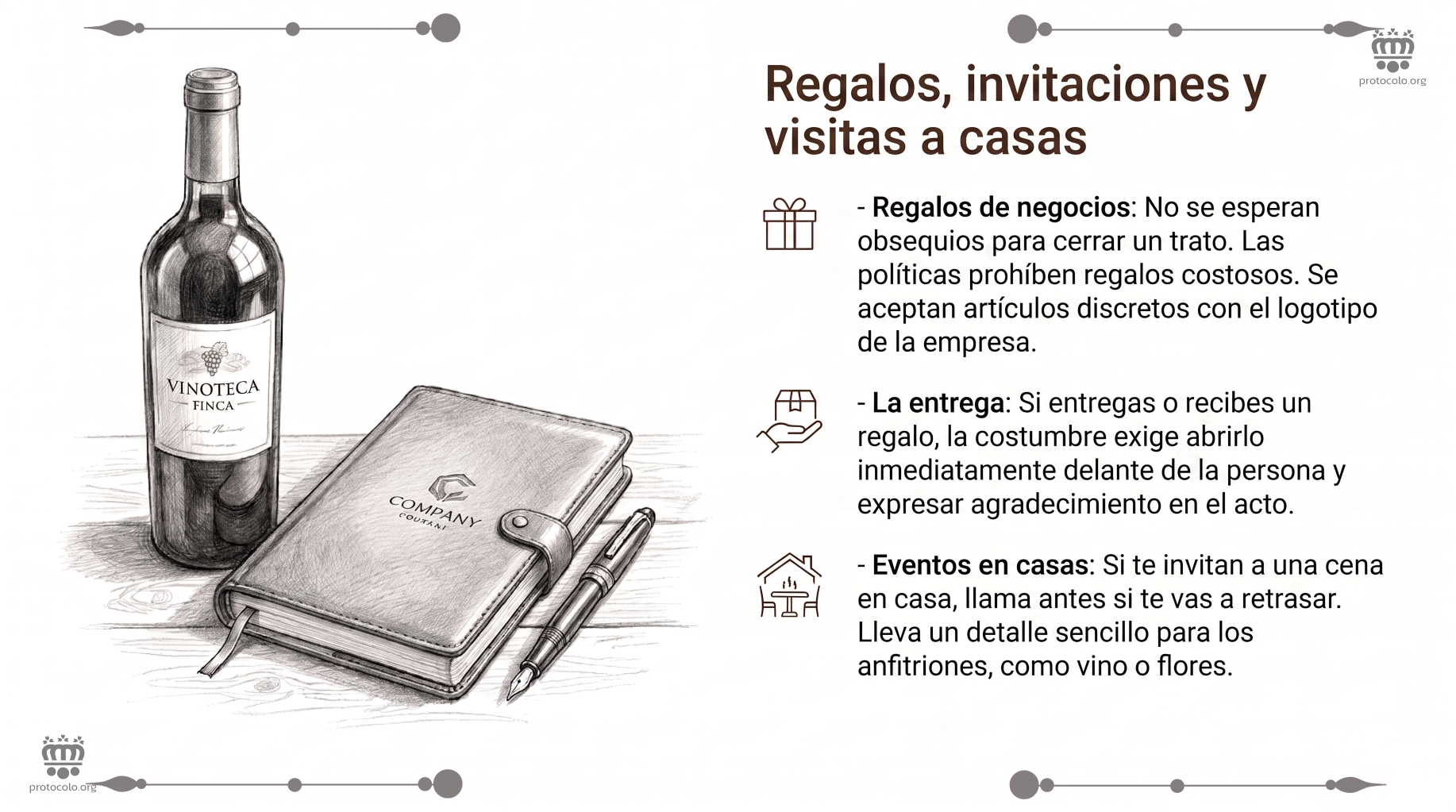 Los regalos en el plano social son habituales