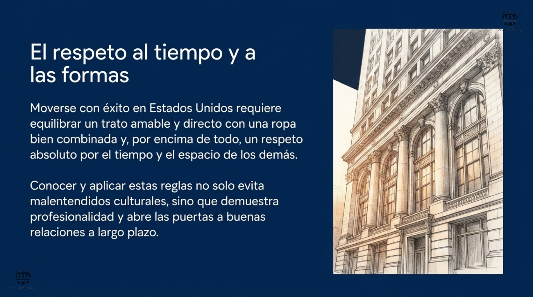 En los Estados Unidos hay que mantener un equilibrio entre el trato amable y directo  y el respeto por el espacio del otro