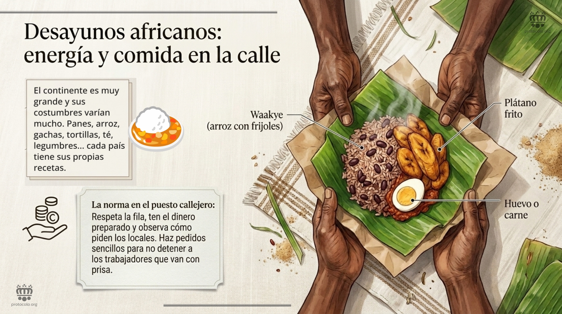 Un gran continente con una gran variedad de desayunos
