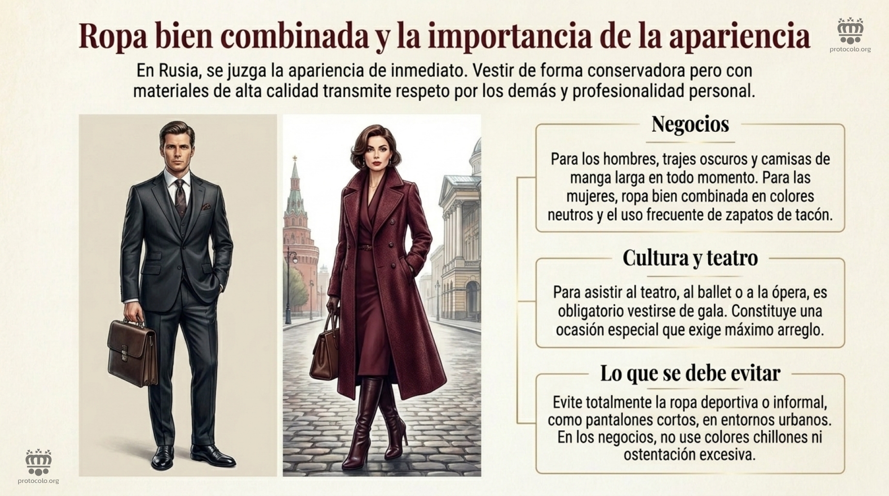 Tanto en los negocios como en la vida social la apariencia es muy importante