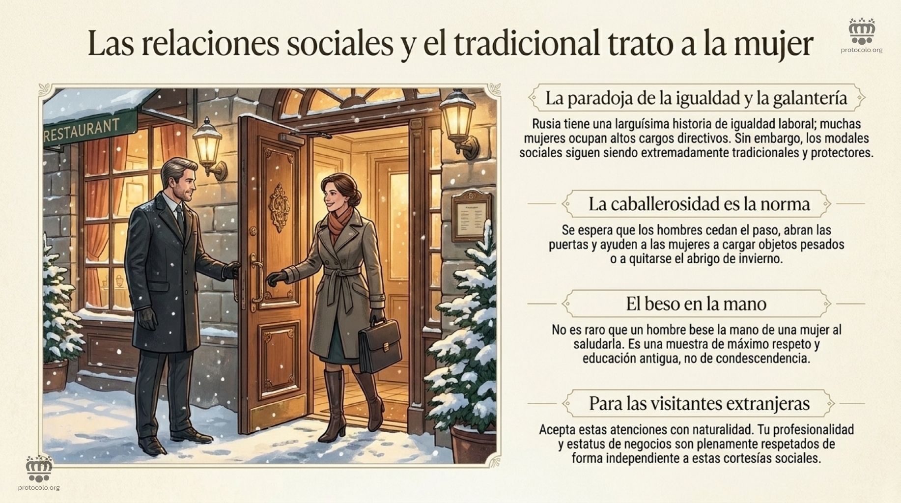 La paradoja de la igualdad y la galantería
