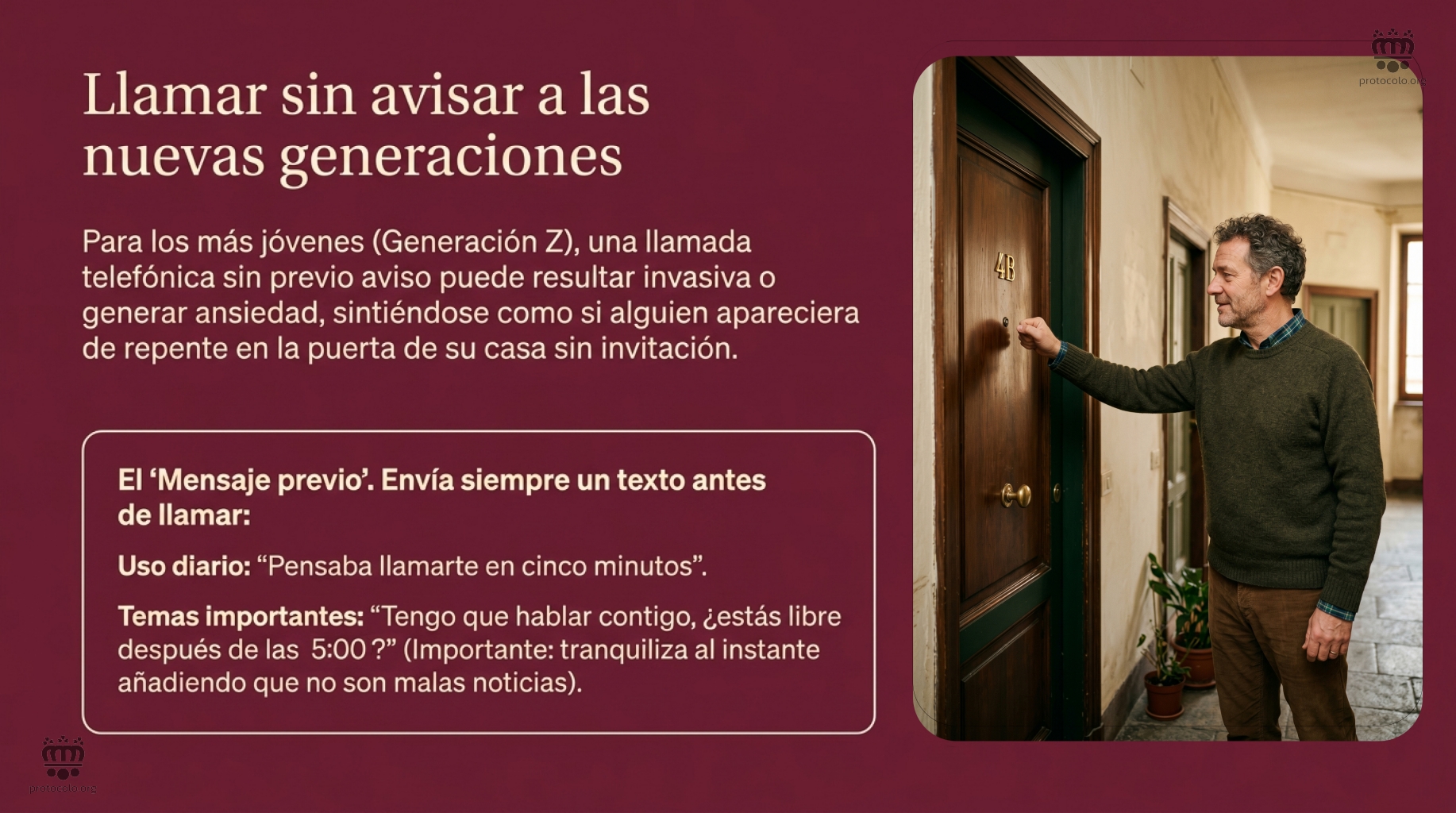 Las nuevas generaciones prefieren los mensajes a las llamadas