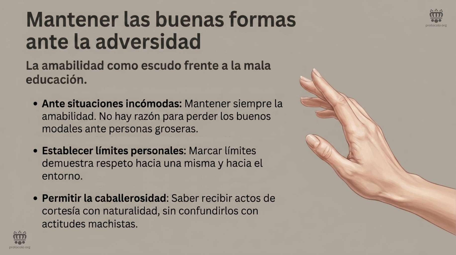 Encontrarse con gente grosera o maleducada suele ser común, pero no podemos bajar a su nivel
