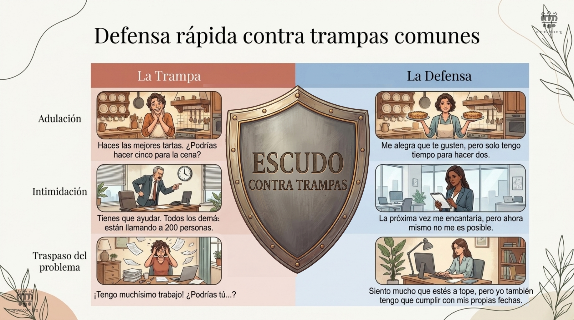 Algunas veces ciertos halagos llevan detrás un petición posterior encubierta