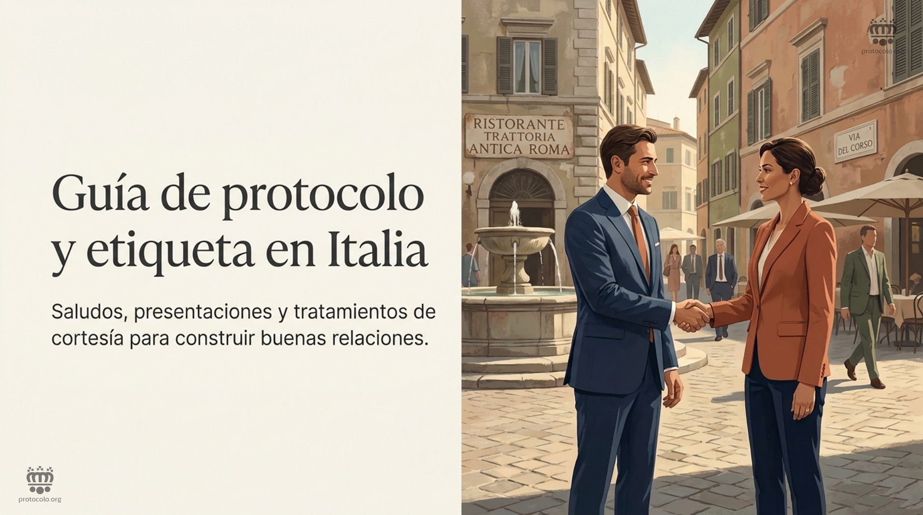 Saludos, presentaciones y tratamientos de cortesía para construir buenas relaciones