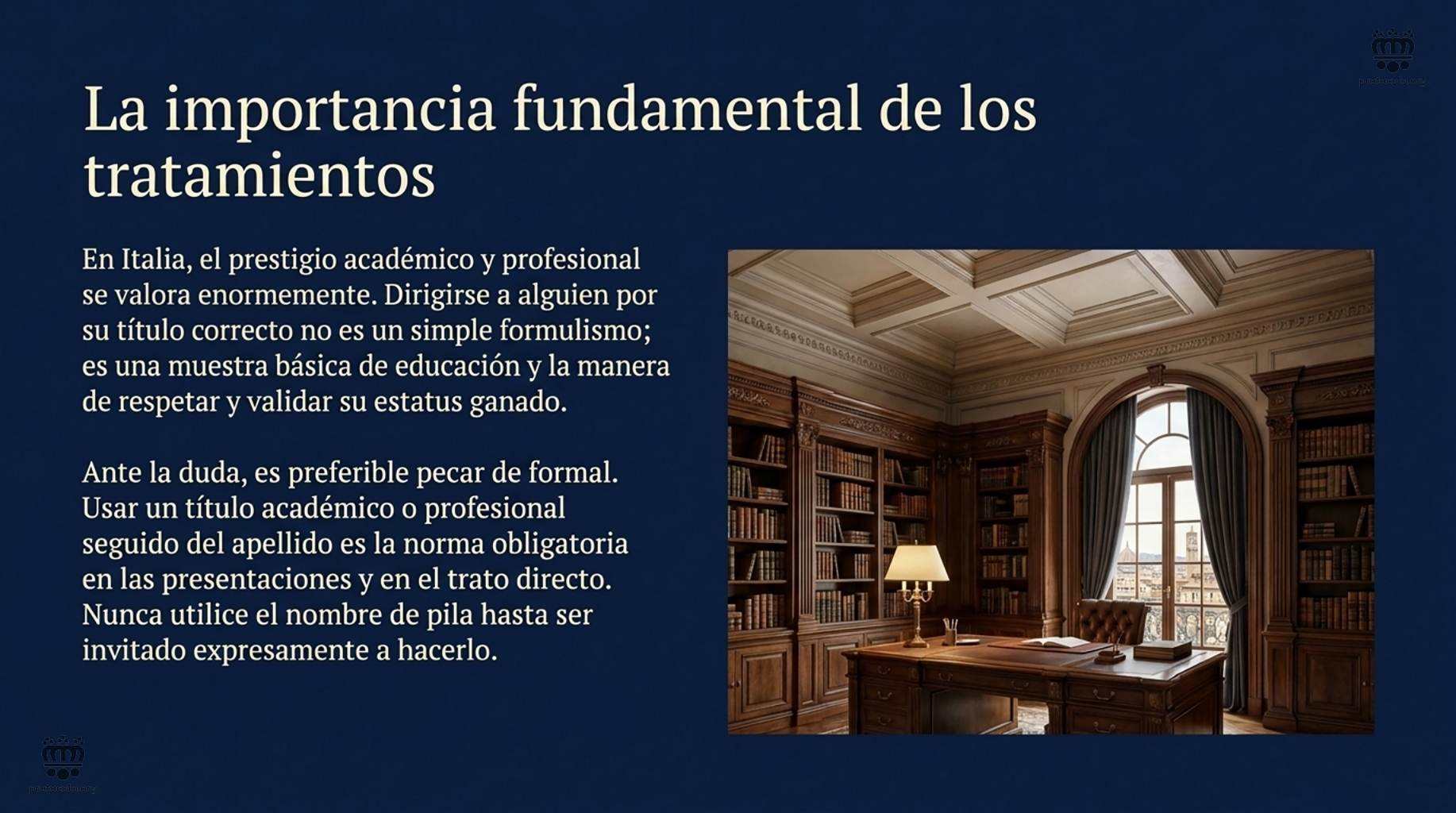 El Italia el prestigio profesional y académico están muy valorados