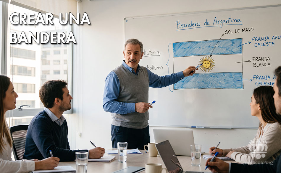 Una bandera sintetiza un conjunto de elementos: historia, identidad, valores....