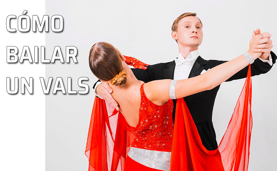 Cómo bailar un vals Pasos de baile de un vals. Una pareja baila un vals
