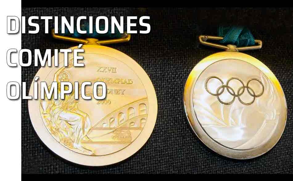 Distinciones COE. Medallas de las olimpiadas