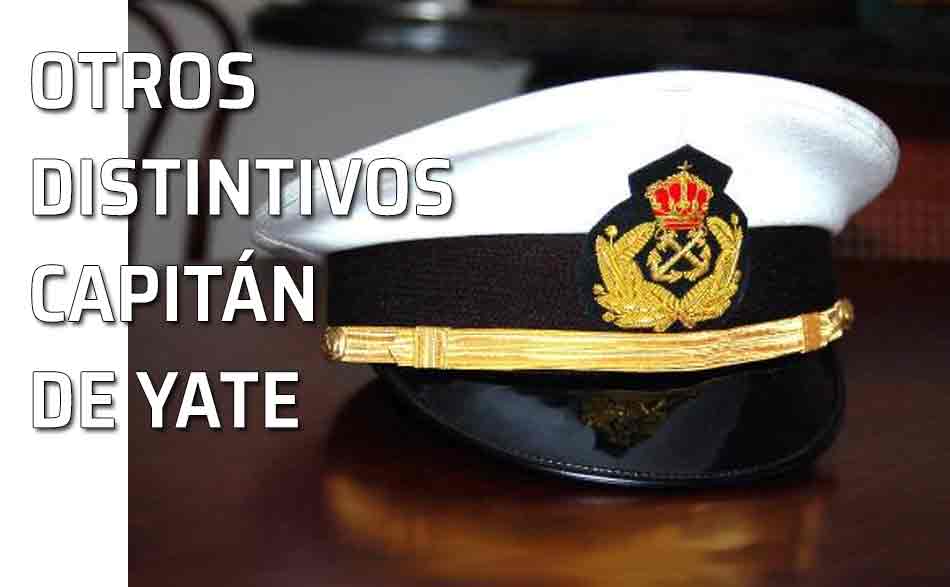 Distintivos Capitán Yate. Gorra capitán yate. Reglas de etiqueta para el uso de distintivos