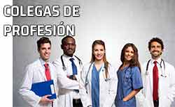 Icono colegas de profesión Médicos: colegas de profesión