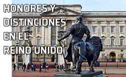 Icono distinciones Reino Unido Palacio y estatua. Reino Unido: cómo se otorgan los honores y distinciones