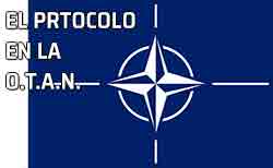 Icono bandera OTAN Organizaciones internacionales: el protocolo en la O.T.A.N.