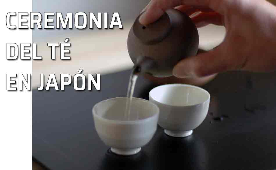 Ceremonia del té. Servir el té. Ceremonia del té en Japón.