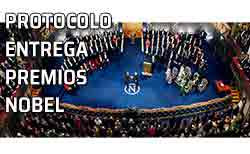 Icono protocolo premios Nobel Protocolo entrega de los premios Nobel: mezcla de tradición y sencillez
