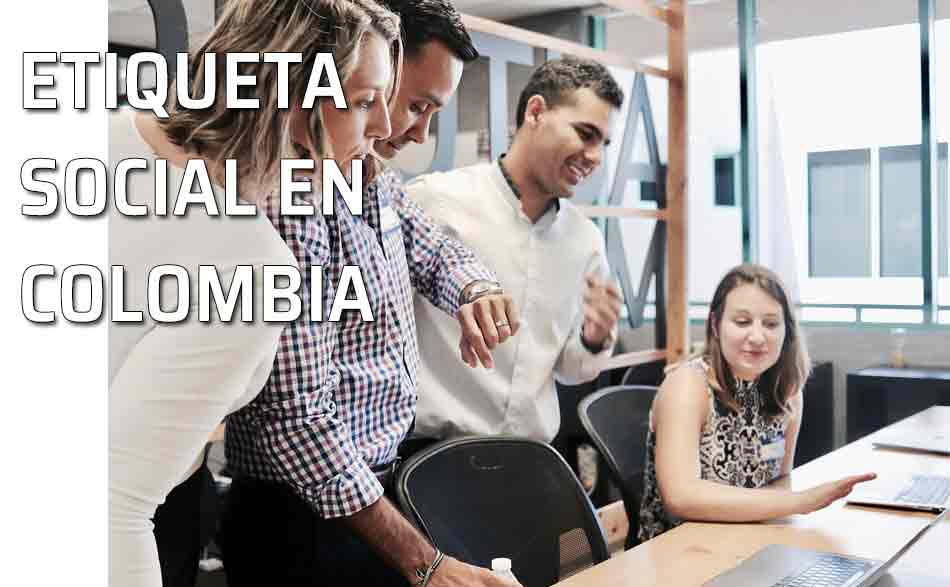 Etiqueta social Colombia. Charlando en la oficina