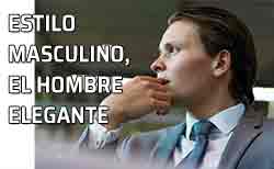 Icono estilo masculino Hombre vestido de forma elegante