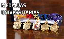 Icono Medallas Universitarias Medallas Universitarias: medalla doctoral, profesoral y rectoral