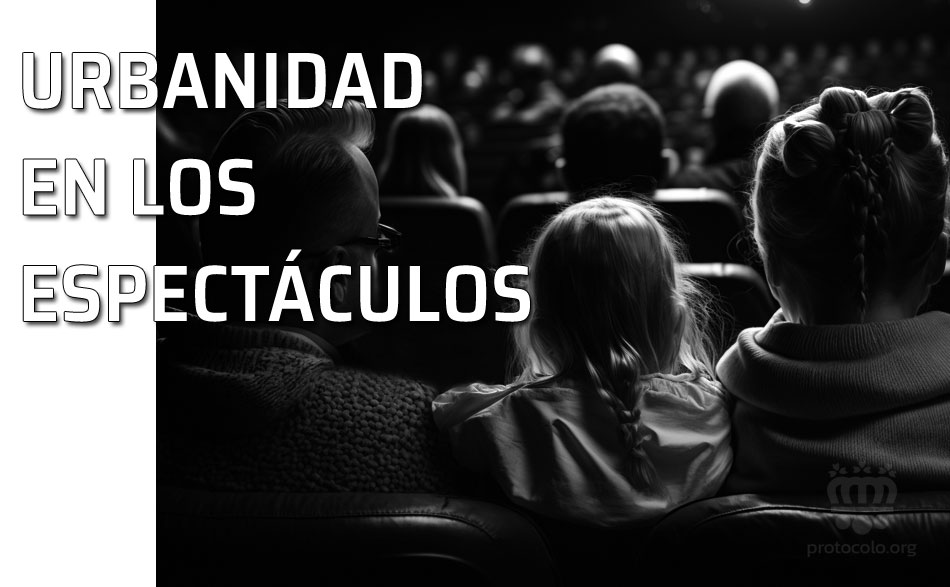 Consejos para comportarse bien en los espectáculos públicos Manual de Carreño. No permanezcamos jamás con el sombrero puesto en medio de la concurrencia, especialmente si en ella se encuentran señoras