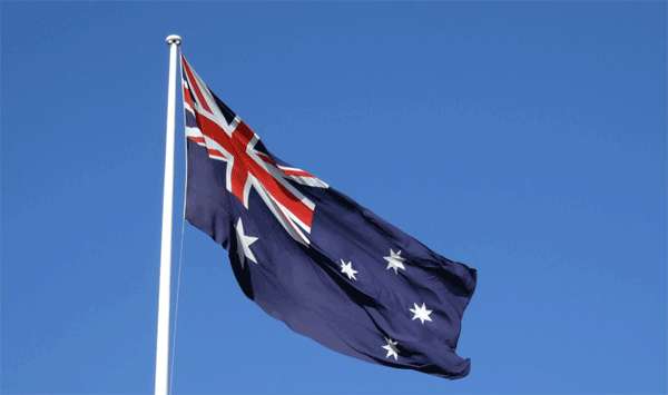 Bandera Australia. Bandera de Australia.