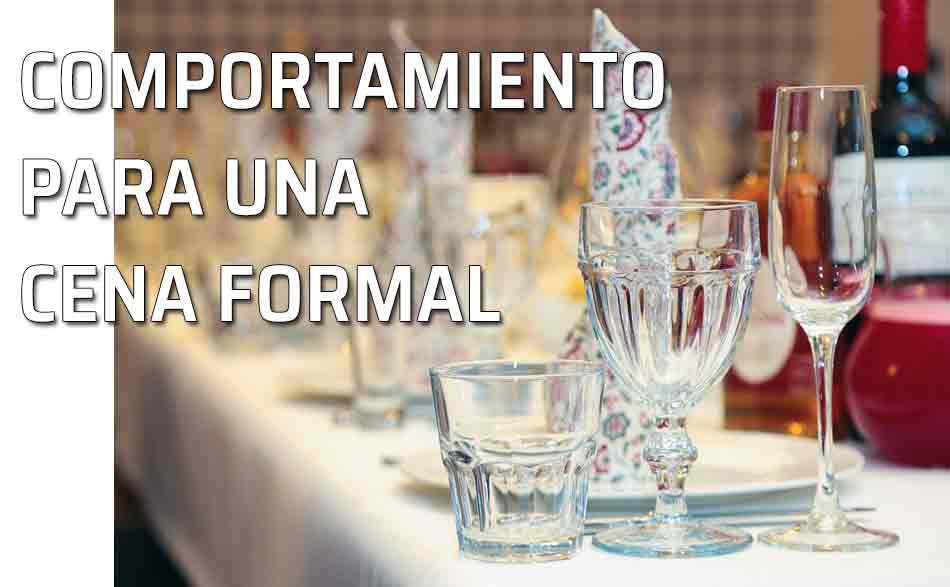 Cena formal. Mesa para comer