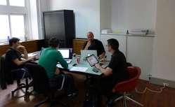 Holanda. Reunión de empresa.