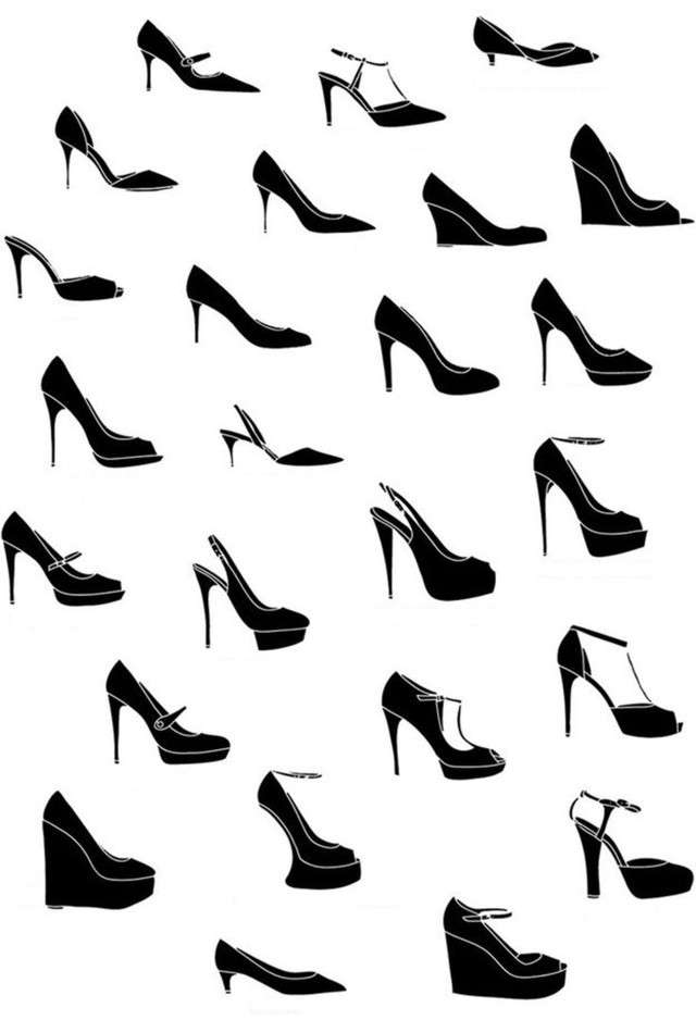 Modelos zapatos. Modelos zapatos