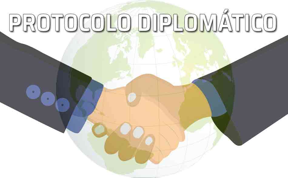 Protocolo Diplomático. Manos y mundo. Diplomacia: la forma de comunicarse las Naciones