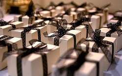 Regalos. Cajitas de regalo.