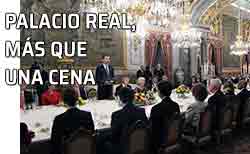Icono cena Palacio Real Cena ofrecida a los miembros del Comité Olímpico Internacional