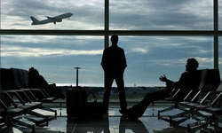 Aeropuerto. Terminal aeropuerto.