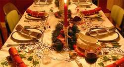 Mesa Navidad Mesa de Navidad.
