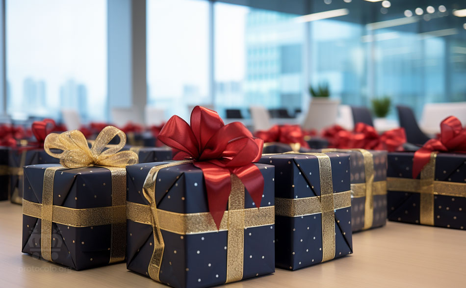 En Navidad hay empresas que hacen regalos a sus clientes y a sus empleados. Los regalos pueden ser de todo tipo, pero no deberían ser cosas muy personales